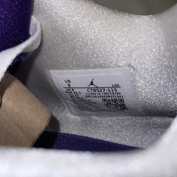 Air Jordan 4 Retro ‘Purple Metallic’ - Picture 11 of 11